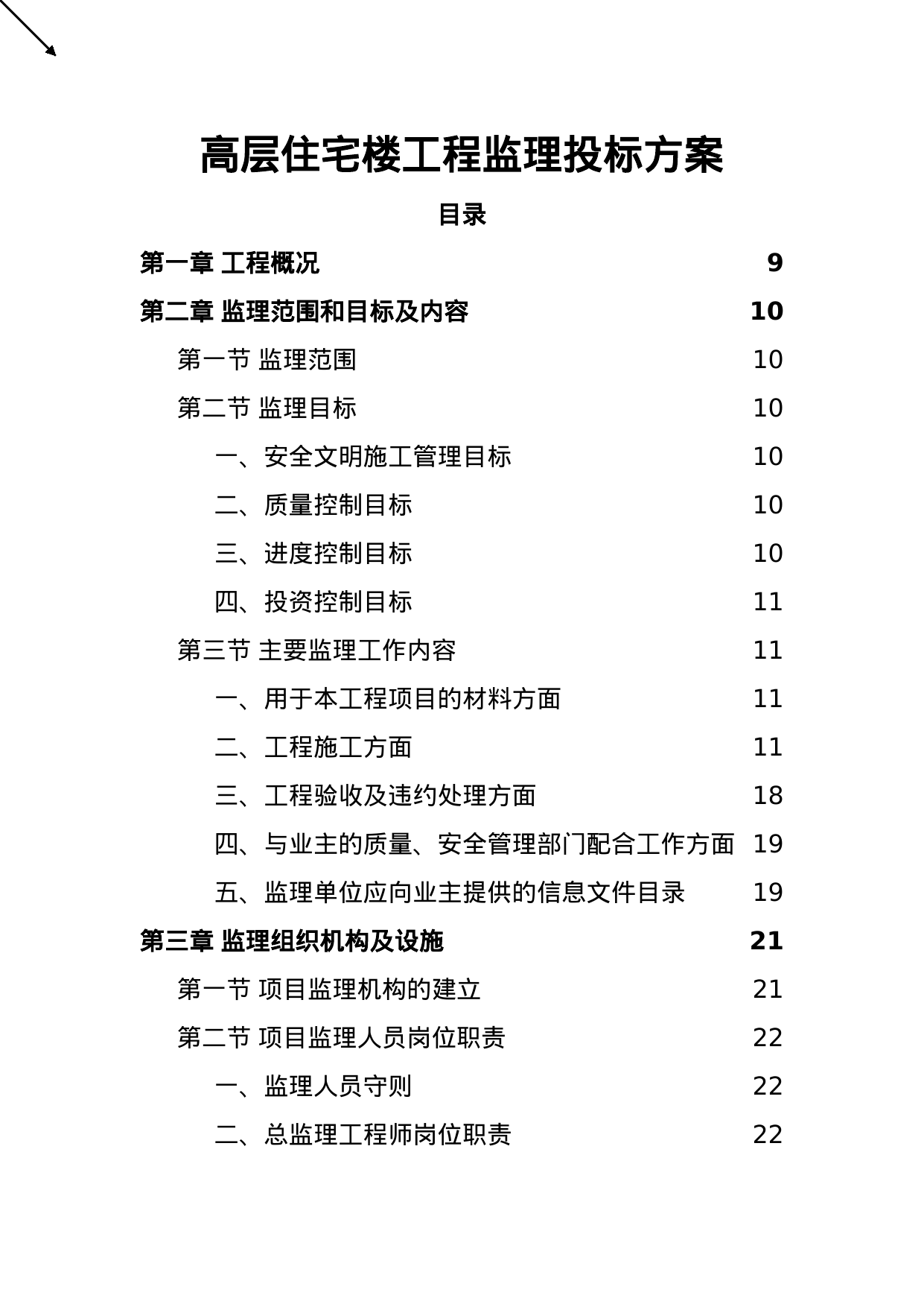 【1.40MB】高层住宅楼工程监理投标方案.doc（204页）