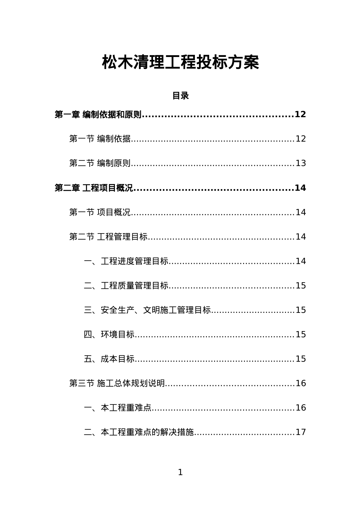 【6.68MB】松木清理工程投标方案.doc（189页）